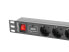 Фото #8 товара Lanberg PDU-07F-0200-IEC-BK - 1U - Horizontal - Black - 7 AC outlet(s) - Type F - C14 coupler