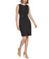 Women's Metal Hardware Sheath Dress