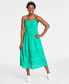 Women's Cotton Eyelet Smocked-Waist Dress, Created for Macy's