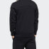 Фото #4 товара adidas 运动型格夹克纯色外套 男款 黑色 / Куртка Adidas Trendy Clothing FM9344