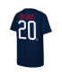 ფოტო #3 პროდუქტის Big Boys and Girls Folarin Balogun Navy USMNT Name Number T-Shirt