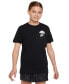 ფოტო #1 პროდუქტის Big Kids Sportswear Printed Crewneck T-Shirt