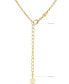 ფოტო #5 პროდუქტის Clover Chain Necklace in 14K Gold, 16 in adj to 18 in, approx. 4.1 grams