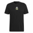 Men’s Short Sleeve T-Shirt Adidas Aeroready Paris Graphic Tennis Black