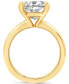 Certified Lab Grown Diamond Cushion-Cut Solitaire Engagement Ring (5 ct. t.w.) in 14k Gold