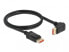 Фото #2 товара Delock DisplayPort cable male straight to male 90° upwards angled 8K 60 Hz 1 m - 1 m - DisplayPort - DisplayPort - Male - Male - 7680 x 4320 pixels