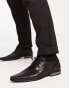 River Island formal pointed derby shoes in black