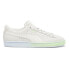 Фото #1 товара Puma Suede Classic Beach Days Lace Up Womens White Sneakers Casual Shoes 393032