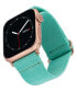 Фото #2 товара Ремешок WITHit Teal Woven Elastic Band Apple Watch