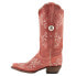 Ferrini Bella Embroidered Snip Toe Cowboy Womens Red Casual Boots 82261-22 9 - фото #3