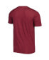 ფოტო #3 პროდუქტის Men's Burgundy, Charcoal Washington Commanders Meter T-shirt and Shorts Sleep Set