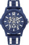 Guess Herren Multifunktionsuhr Striker blau GW0428G3 48 mm