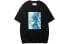 HIPANDA 侧面机械未来熊猫直筒T恤 女款 / Футболка HIPANDA T Featured Tops T-Shirt