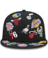 Фото #2 товара Men's New Era Black NBA x 59FIFTY Fitted Hat