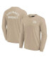 Фото #1 товара Men's and Women's Khaki Cincinnati Bengals Elements Super Soft Long Sleeve T-Shirt