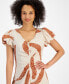 ფოტო #4 პროდუქტის Women's Printed High-Low Dress