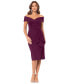 ფოტო #1 პროდუქტის Women's Off-The-Shoulder Sweetheart Dress