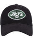 Фото #2 товара Big Boys and Girls Black New York Jets Secondary MVP Adjustable Hat