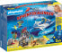Фото #2 товара Игровой набор Playmobil Календарь Advent 70776 Полиция для купания с подводным скутером с двигателем и водными красками Tinti, 77 деталей, от 4 лет.