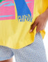 Фото #2 товара ASOS DESIGN oversized t-shirt with miami beach graphic in yellow