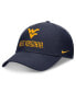 Фото #1 товара Men's Navy West Virginia Mountaineers Primetime Adjustable Hat