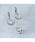 Фото #4 товара Кольцо Bling Jewelry Romantic Classic Heart CZ.