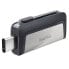 USB флеш-накопитель SanDisk Drive USB Ganda Ultra Tipe-C 256 GB - 256 GB - USB Type-A / USB Type-C - 3.2 Gen 1 (3.1 Gen 1) - 150 MB/s - Slide - Grey - Silver