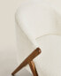 Фото #5 товара Upholstered bouclé armchair