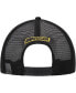 Фото #3 товара Men's Gold, Black NASCAR 9FORTY A-Frame Trucker Snapback Hat