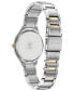 ფოტო #3 პროდუქტის Eco-Drive Women's Corso Diamond-Accent Two-Tone Stainless Steel Bracelet Watch 29mm
