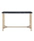 Фото #2 товара Steve Silver Daxton 47.25" Wide Faux Marble Sofa Table