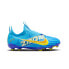 Фото #1 товара Nike Junior Zoom Mercurial Vapor 15 Academy KM FG/MG Soccer Cleat Baltic Blue/White-4