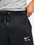 Nike Air loose fit jogger in black