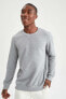 Фото #1 товара Свитшот Defacto Regular Fit Cotton Fleece