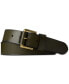 ფოტო #2 პროდუქტის Men's Signature Pony Leather Belt