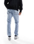 Фото #6 товара Jack & Jones Essentials Chris relaxed fit jean with abrasion in light wash blue