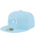 Фото #1 товара Головной убор мужской New Era Los Angeles Rams Brights 59FIFTY Light Blue - Головной убор