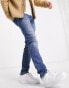 Фото #6 товара Jack & Jones Intelligence Glenn slim fit jeans in mid blue