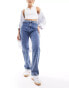 Фото #4 товара Tommy Jeans Julie high rise straight leg jeans in mid wash