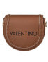 Фото #1 товара Valentino Tonga RE western flap bag with contrast stitch in brown