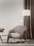 Фото #4 товара TRIO Hotel - Bedroom - Living room - Brass - Cream - IP20 - Fabric - II - E27