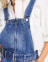 Free People camilla slim bootcut flared jumpsuit in river blue