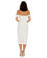 ფოტო #2 პროდუქტის Women's Vickie Off-The-Shoulder Dress