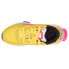 Puma Wild Rider Vintage Lace Up Womens Yellow Sneakers Casual Shoes 384591-05