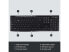 Фото #6 товара Logitech K270 Wireless Keyboard for Windows, 2.4 GHz Wireless, Full-Size, Number