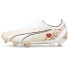 Фото #3 товара Puma Liberty X Ultra Firm GroundAg Soccer Cleats Womens White Sneakers Athletic