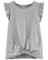 Фото #2 товара Kid Tie-Front Jersey Tee 4