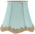 Фото #1 товара Uonlytech Green Fabric Hessian Clip On Lamp Shade for Chandelier Wall Lamp Living Room Bedroom