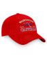 ფოტო #3 პროდუქტის Men's Red Distressed Washington Capitals Heritage Vintage-Like Adjustable Hat