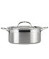 Фото #1 товара ProBond Clad Stainless Steel 3-Quart Covered Soup Pot